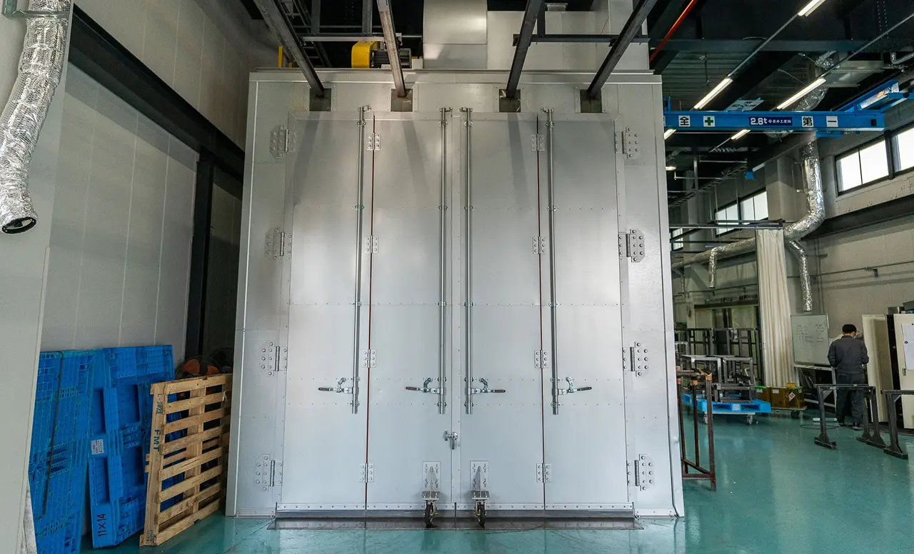 バッチ式乾燥炉