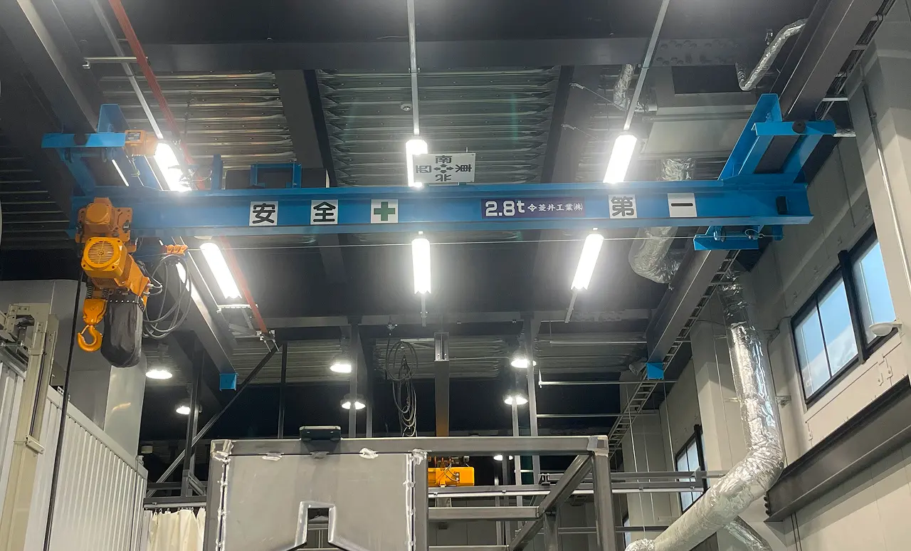 天井走行クレーン